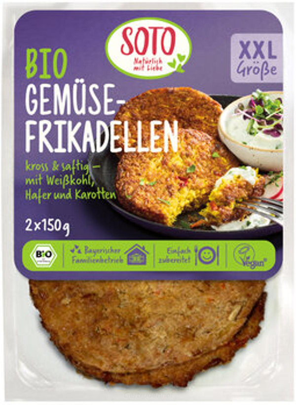 Produktfoto zu Gemüsefrikadellen