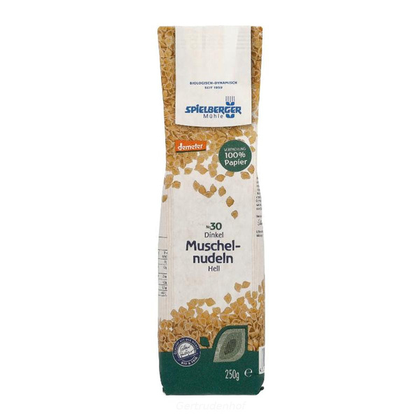 Produktfoto zu Dinkel Muschelnudeln 250g SPI