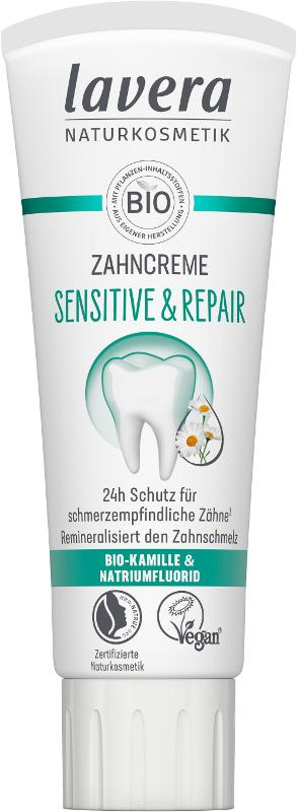 Produktfoto zu ZahncremeSensitiv_Repair (LAV)