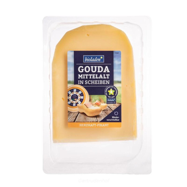 Produktfoto zu Gouda mittelalt Scheiben 150 g