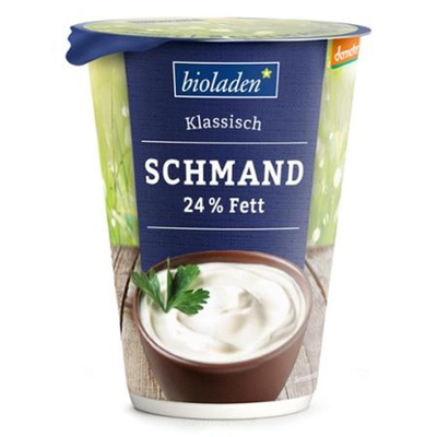 Produktfoto zu Schmand 24% - Becher 200g WBI