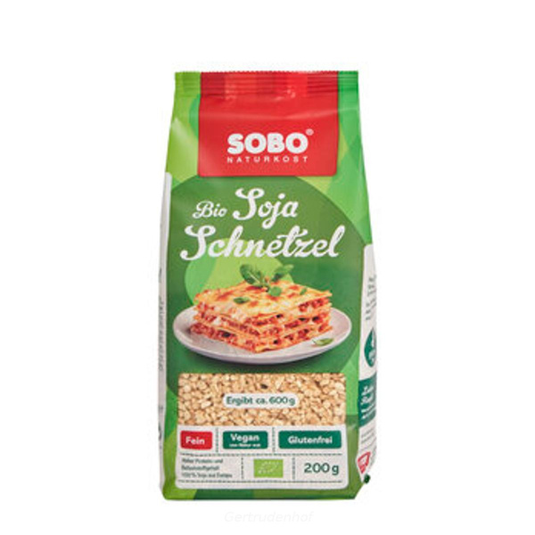 Produktfoto zu Sojaschnetzel FEIN 200 g (SOB)
