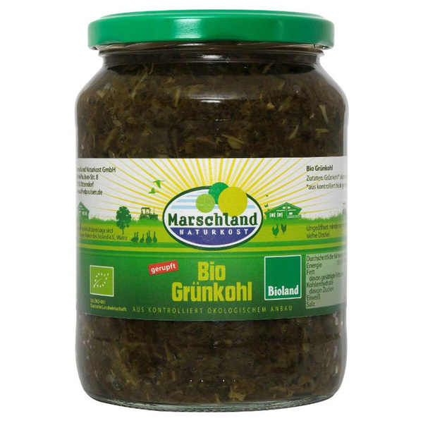 Produktfoto zu Grünkohl Glas 660g (MAR)