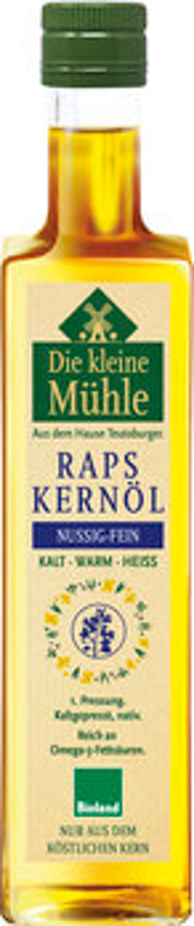Produktfoto zu Raps Kernöl nussig 0,5 l KME
