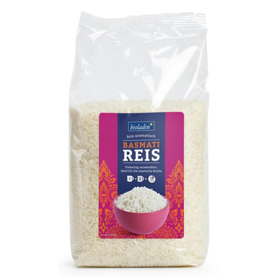 Produktfoto zu Basmati Reis weiß 1 kg (WBI)