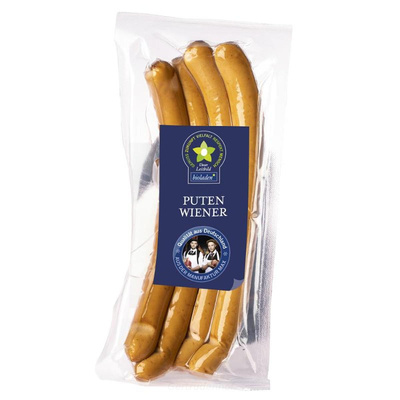 Produktfoto zu Putenwiener (200g) WBI