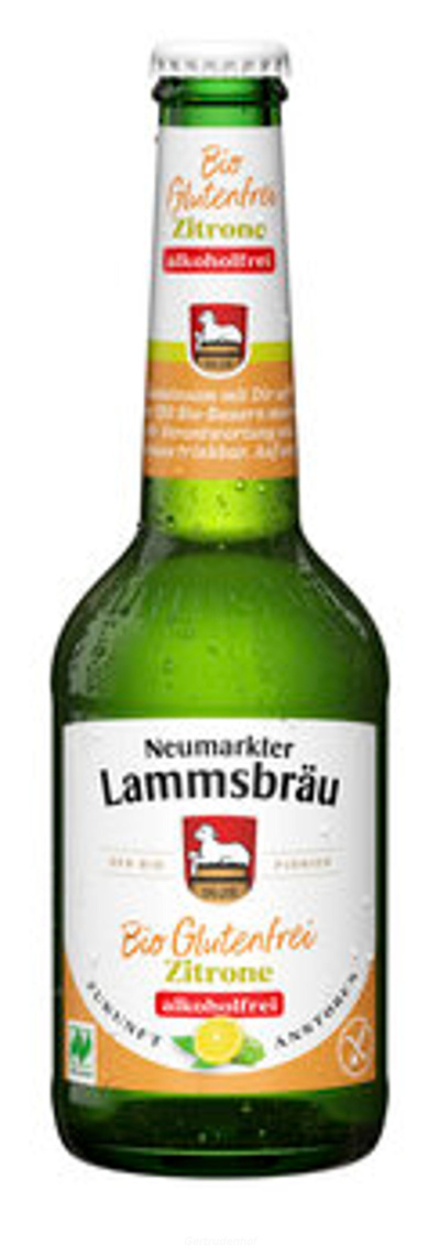 Produktfoto zu Lammsbräu alkfrei gf Zitrone