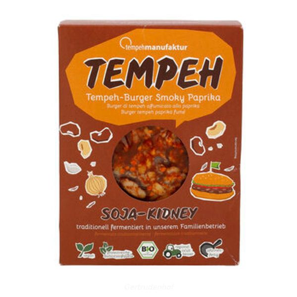 Produktfoto zu Tempeh Burger Smoky Paprika