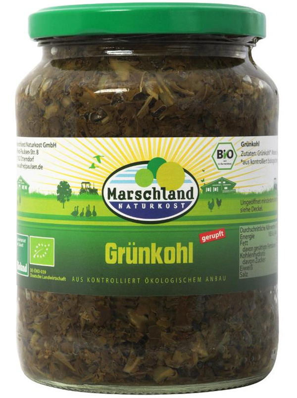 Produktfoto zu Grünkohl Glas 660g (MAR)