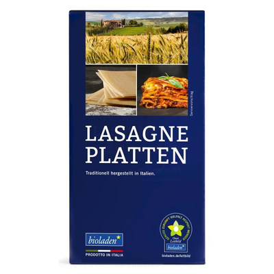 Produktfoto zu Lasagneplatten (WBI)