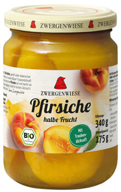 Produktfoto zu halbe Pfirsiche, Glas (ZWE)