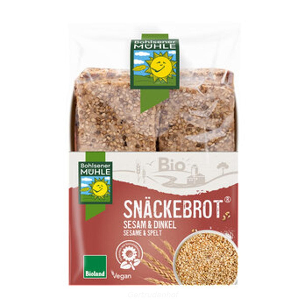 Produktfoto zu ASnäckebrot Sesam Dinkel (BOL)