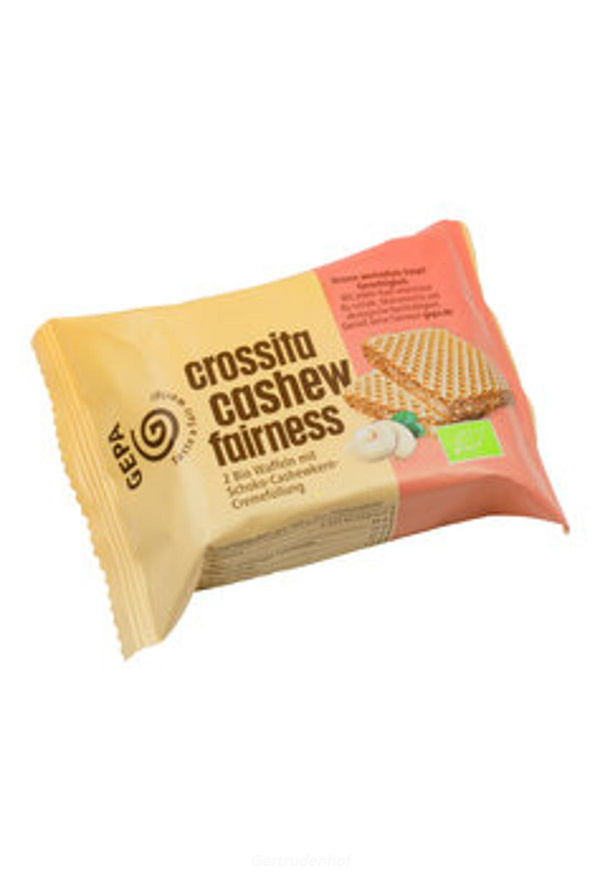 Produktfoto zu A-Crossita Nusswaffelriegel