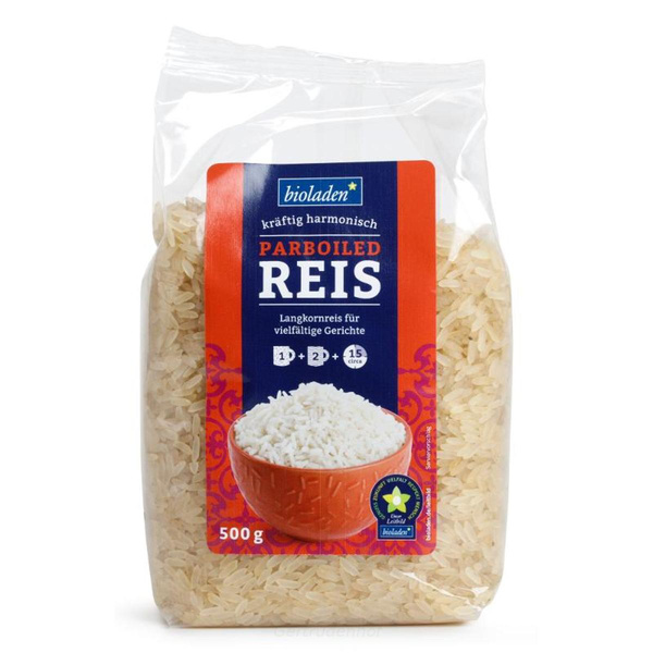 Produktfoto zu Parboiled Reis weiß 500g WBI