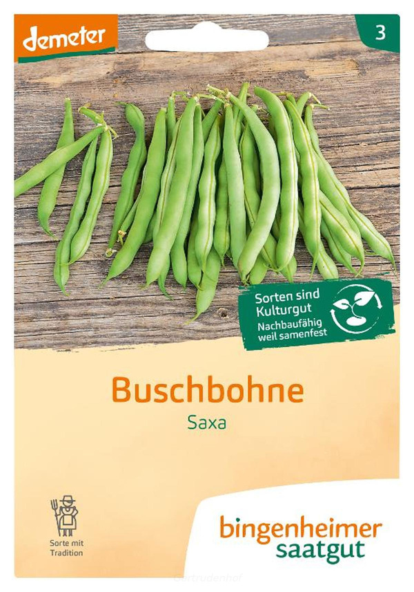 Produktfoto zu Buschbohnen grün (Saatgut)