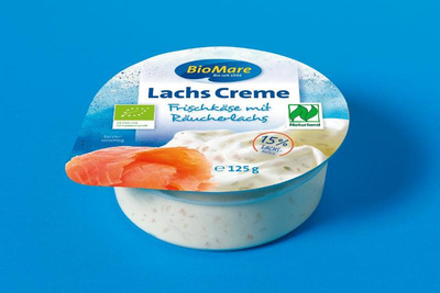 Produktfoto zu Frischcreme Lachs 125 g (BMR)