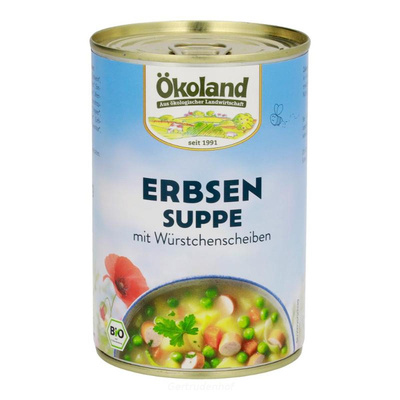 Produktfoto zu Erbsensuppe m. Würstchen ÖKL