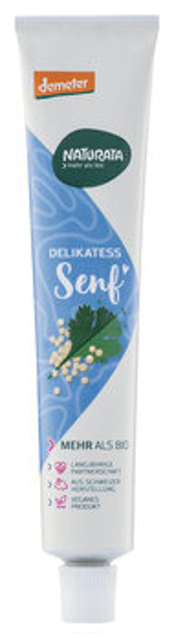Produktfoto zu Senf Delikatess- Tube (NAT)