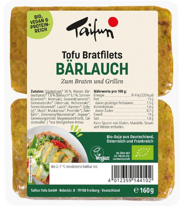 Produktfoto zu Bärlauch Bratfilets 160g (TAI)