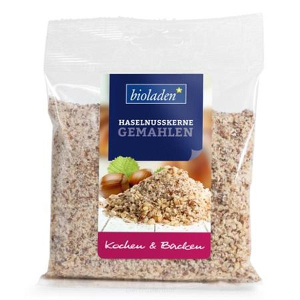 Produktfoto zu Haselnusskerne gemahlen 100g