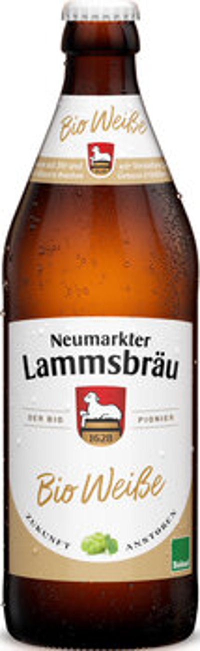 Produktfoto zu LammsbräuWeiße (m.Alkohol) 0,5