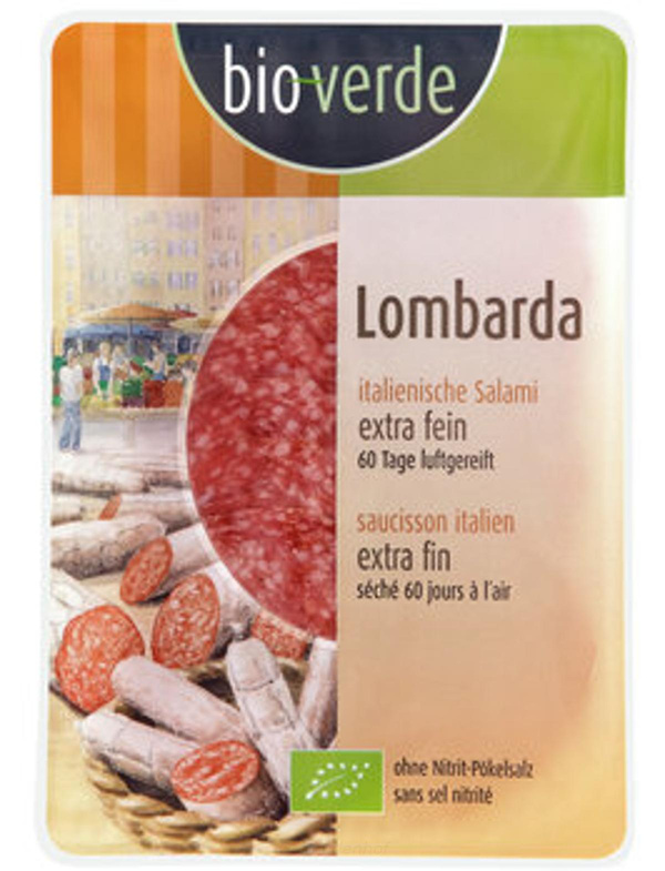 Produktfoto zu Lombarda Salami fein 80g