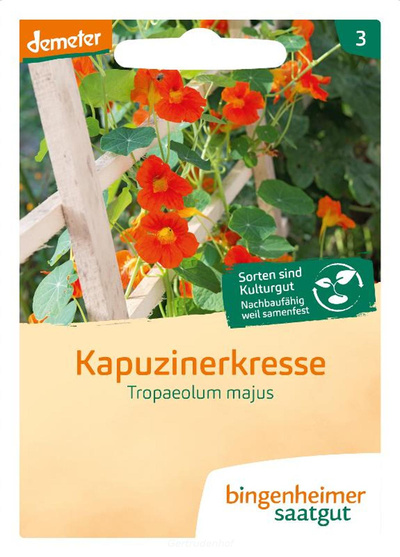 Produktfoto zu Kapuzinerkresse, Saatgut