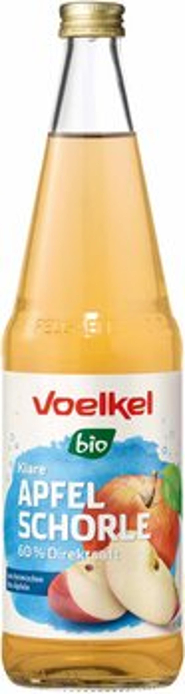 Produktfoto zu Apfelschorle klar 0,7 l (VOE)