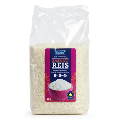 Produktfoto zu Basmati Reis weiß 1 kg (WBI)