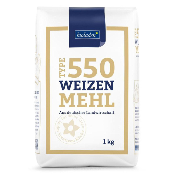 Produktfoto zu Weizenmehl 550 (WBI)
