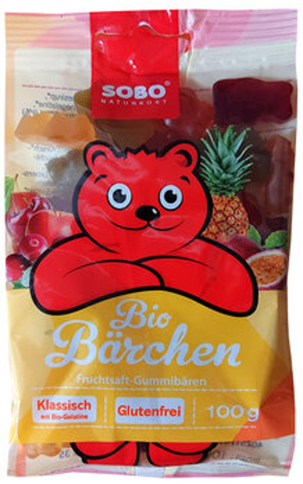 Produktfoto zu Bärchen mit Gelatine 100g SOB
