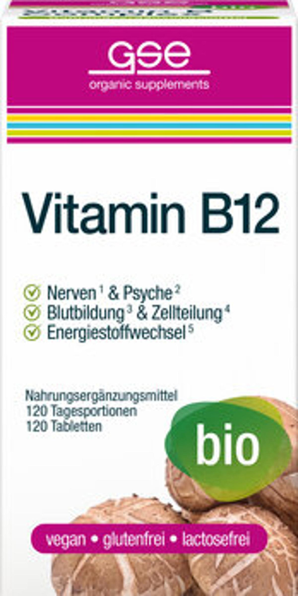 Produktfoto zu Vitamin B12 Compact 120 Tabl