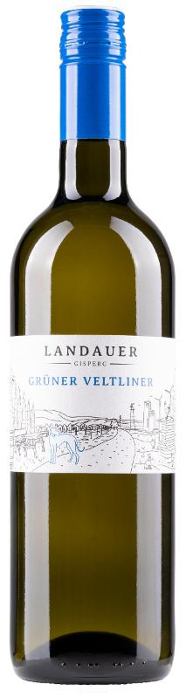 Produktfoto zu A-Grüner Veltliner weiß 0,75 l