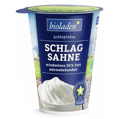 Produktfoto zu Schlagsahne 30% Becher 200g