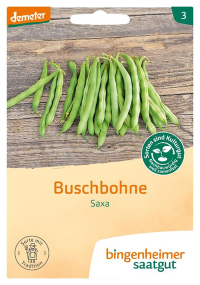 Produktfoto zu Buschbohnen grün (Saatgut)
