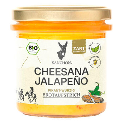 Produktfoto zu Brotaufstrich Cheesan-Jalapeno