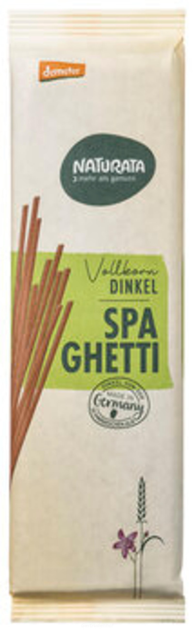 Produktfoto zu Dinkel Spaghetti Vollkorn NAT