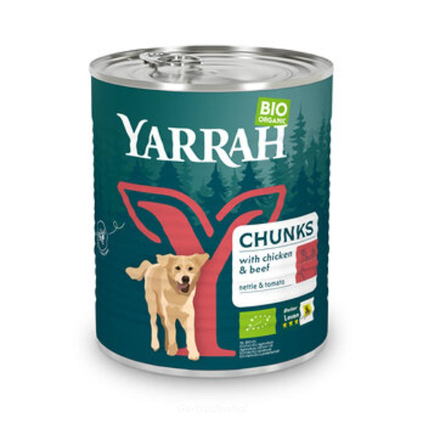 Produktfoto zu Hund Bröckchen Huhn_Rind 820g