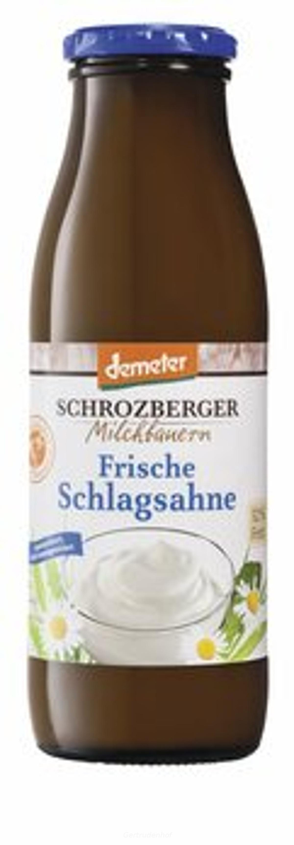 Produktfoto zu Schlagsahne 0,5l Flasche (SBG)