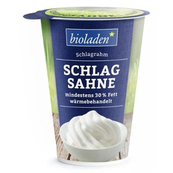 Produktfoto zu Schlagsahne 30% Becher 200g