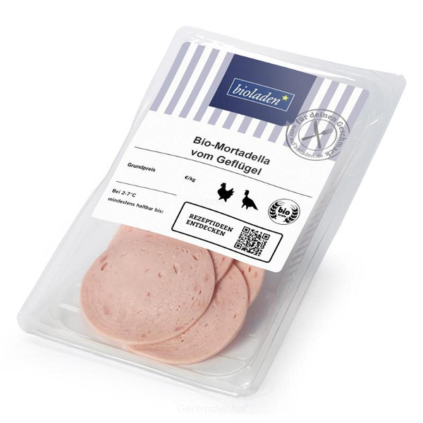 Produktfoto zu Mortadella Geflügel 80 g WBI