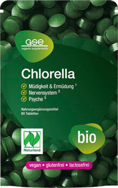 Produktfoto zu Chlorella 80 Tabl 500 mg GSE