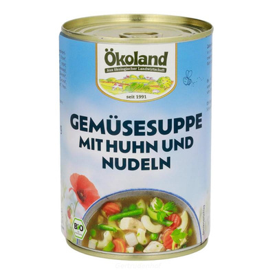 Produktfoto zu Gemüsesuppe mit Huhn (ÖKL)