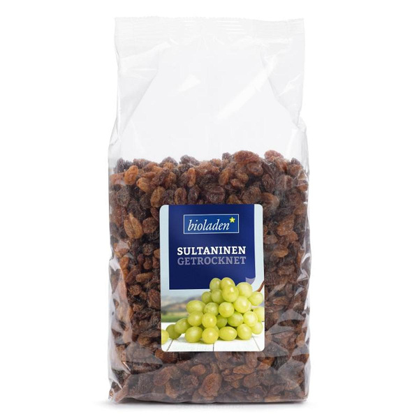 Produktfoto zu Sultaninen 1 kg (WBI)
