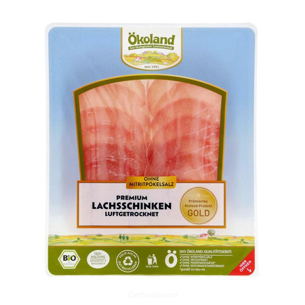 Produktfoto zu Premium Lachsschinken 80g ÖKL