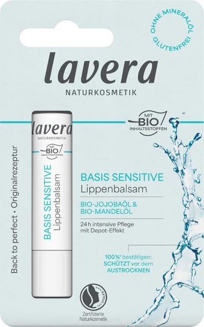 Produktfoto zu Lippenbalsam bas. sensitiv LAV