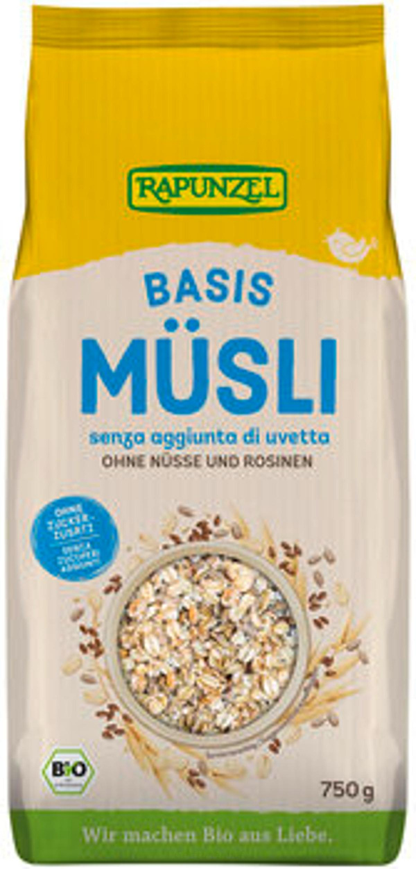 Produktfoto zu Müsli, Basis (Rap, 750g)