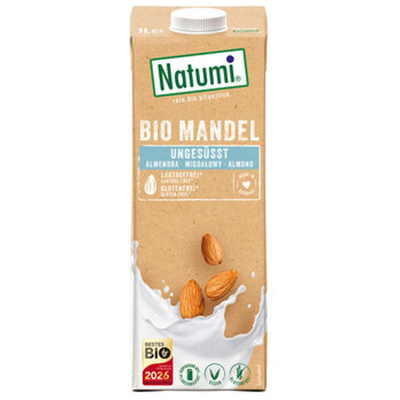 Produktfoto zu Mandeldrink Natural 1 l (NTM)