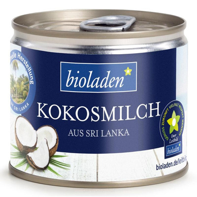 Produktfoto zu Kokosmilch (200 ml, biol)
