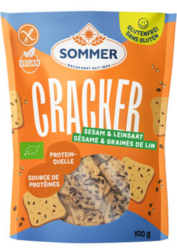 Produktfoto zu Cracker Sesam&Leinsaat